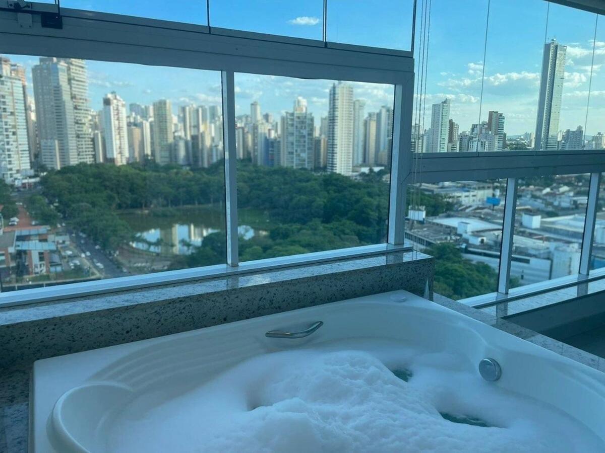 1 Qts.| 2 Hosp. | Jacuzzi Na Varanda | Linda Vista Goiânia Zewnętrze zdjęcie