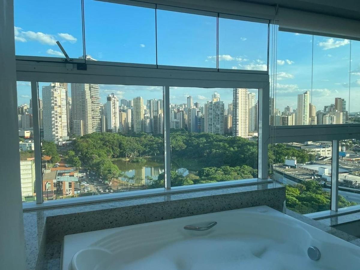 1 Qts.| 2 Hosp. | Jacuzzi Na Varanda | Linda Vista Goiânia Zewnętrze zdjęcie