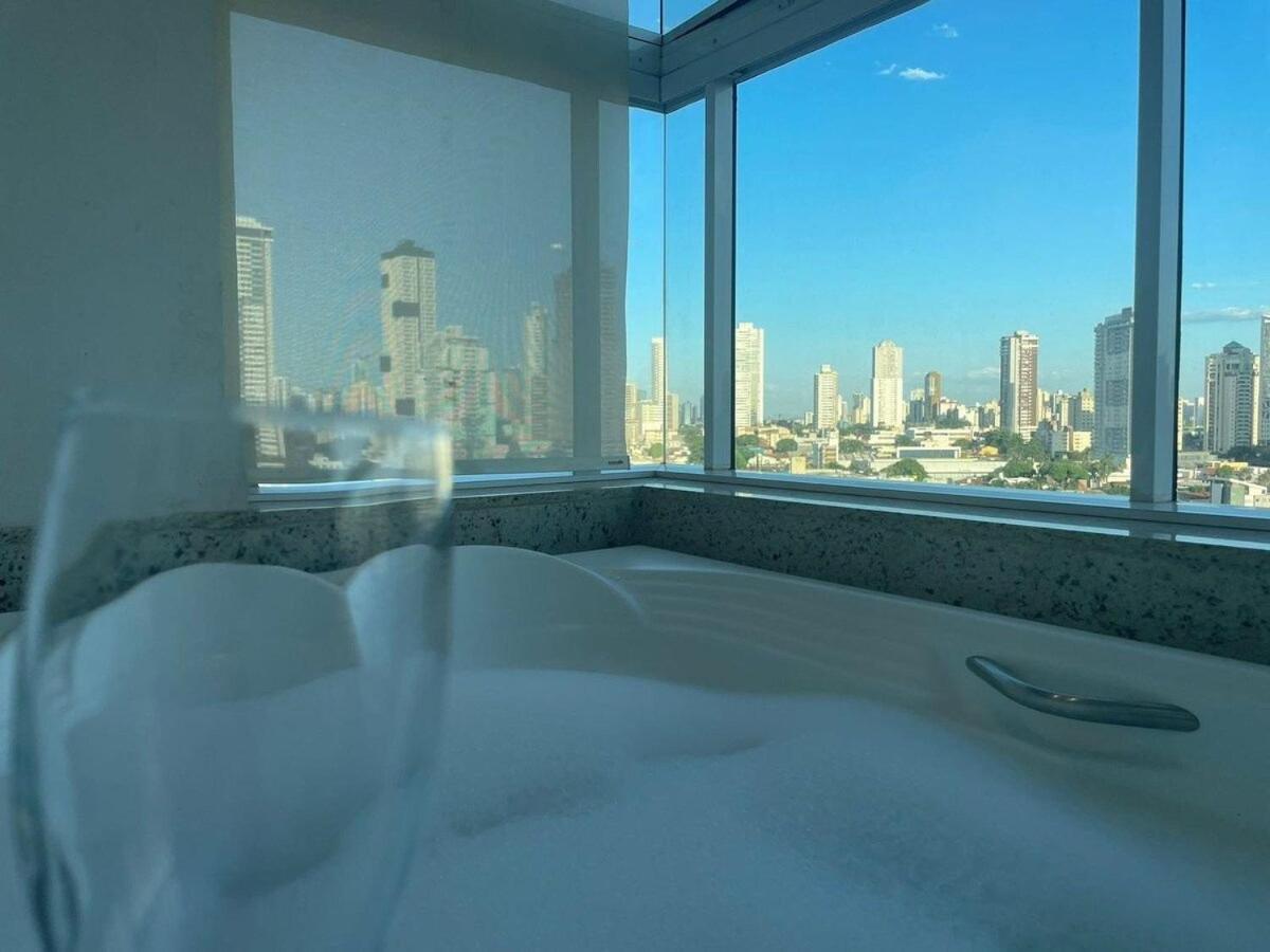 1 Qts.| 2 Hosp. | Jacuzzi Na Varanda | Linda Vista Goiânia Zewnętrze zdjęcie