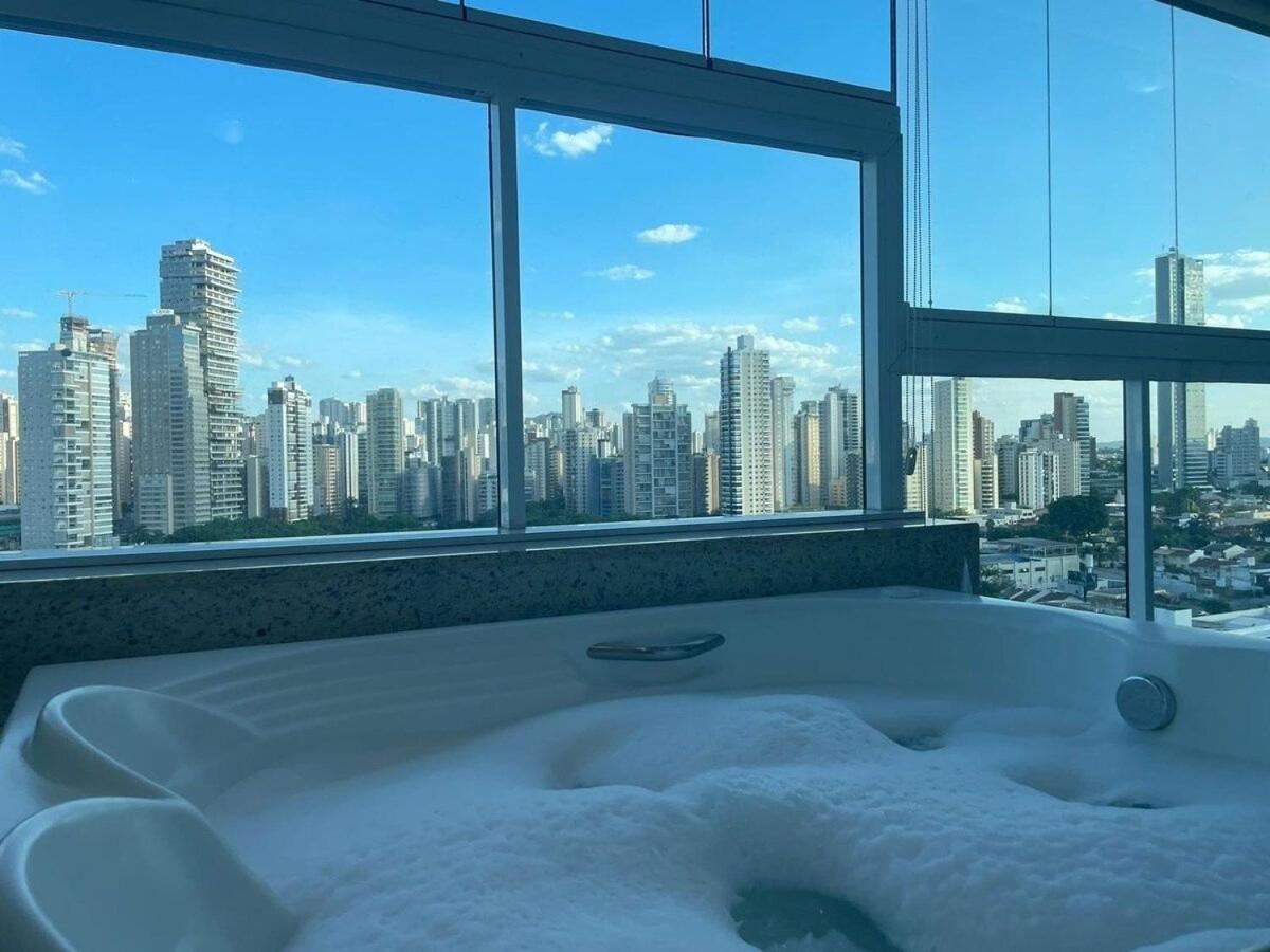 1 Qts.| 2 Hosp. | Jacuzzi Na Varanda | Linda Vista Goiânia Zewnętrze zdjęcie