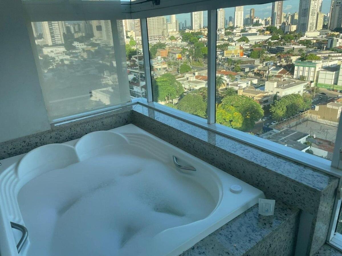 1 Qts.| 2 Hosp. | Jacuzzi Na Varanda | Linda Vista Goiânia Zewnętrze zdjęcie