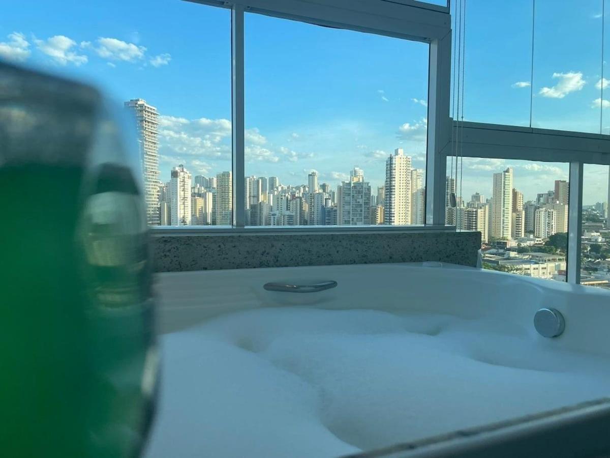 1 Qts.| 2 Hosp. | Jacuzzi Na Varanda | Linda Vista Goiânia Zewnętrze zdjęcie