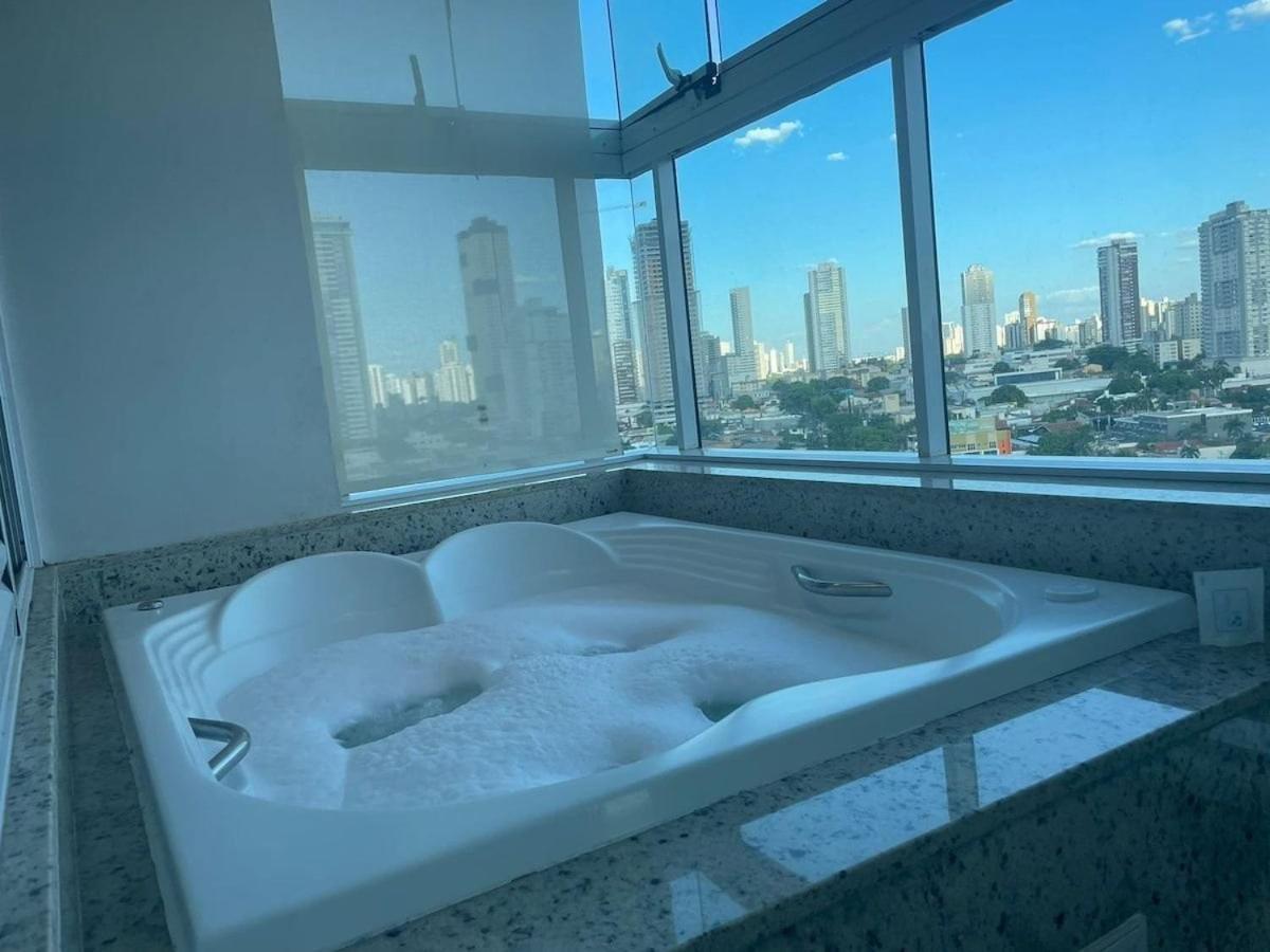 1 Qts.| 2 Hosp. | Jacuzzi Na Varanda | Linda Vista Goiânia Zewnętrze zdjęcie