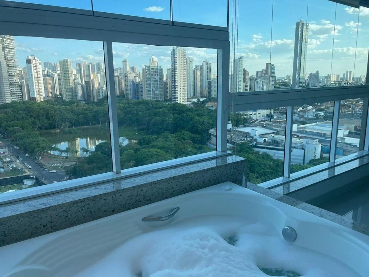 1 Qts.| 2 Hosp. | Jacuzzi Na Varanda | Linda Vista Goiânia Zewnętrze zdjęcie